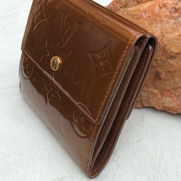 COPY - Louis Vuitton Monogram Vernis Porte Mannaie Billets Cartes Wallet AUTHEN… - Picture 3 of 14